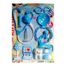 Kit Instrumentos Médicos Didáctico Juguete Niños 11 Piezas