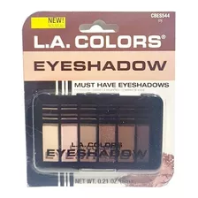 Paleta Sombras 6 Colores L.a. Colors Eyeshadow Made In Usa