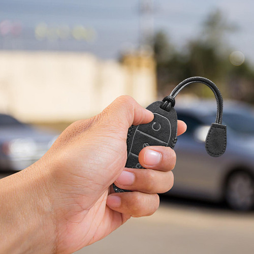 Car Key Shell Suede Holder Car Accesorios Protector Para Byd Foto 6