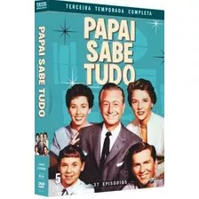 Box Dvd Papai Sabe Tudo Terceira Temporada Completa