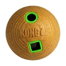 Brinquedo Cães Libera Petisco Kong Bamboo Feeder Bola Médio
