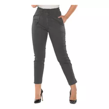 Calça Clochard Feminina Cintura Alta Amarração