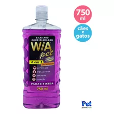 Shampoo E Condicionador 6 Em 1 750ml Wa Pet