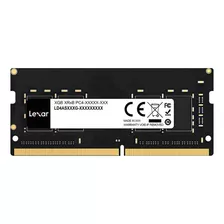 Memória Notebook Lexar 8gb Ddr4 3200mhz Ld4as008g-b3200gsst