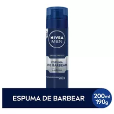 Espuma De Barbear Original Protect Nivea Men 200ml