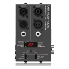 Behringer Ct200 - Testeador De Cables Sonido