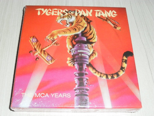 Box Tygers Of Pan Tang - The Mca Years 1980-82 (5 Cd + Bônus