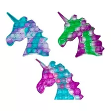 Juguete Antiestres Unicornio Marmolado Colores Surtidos