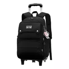 Mochila Executiva C/ Rodinhas Notebook Luxo Impermeável