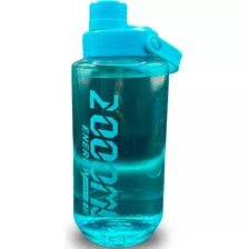 Botella De Agua Deportiva 2 Lts De Gran Capacidad Gym Color Azul Claro