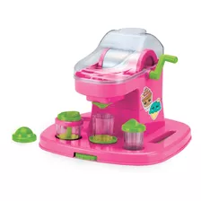 Brinquedo Fábrica De Sorvete Sorveteria Infantil - Xplast Cor Rosa