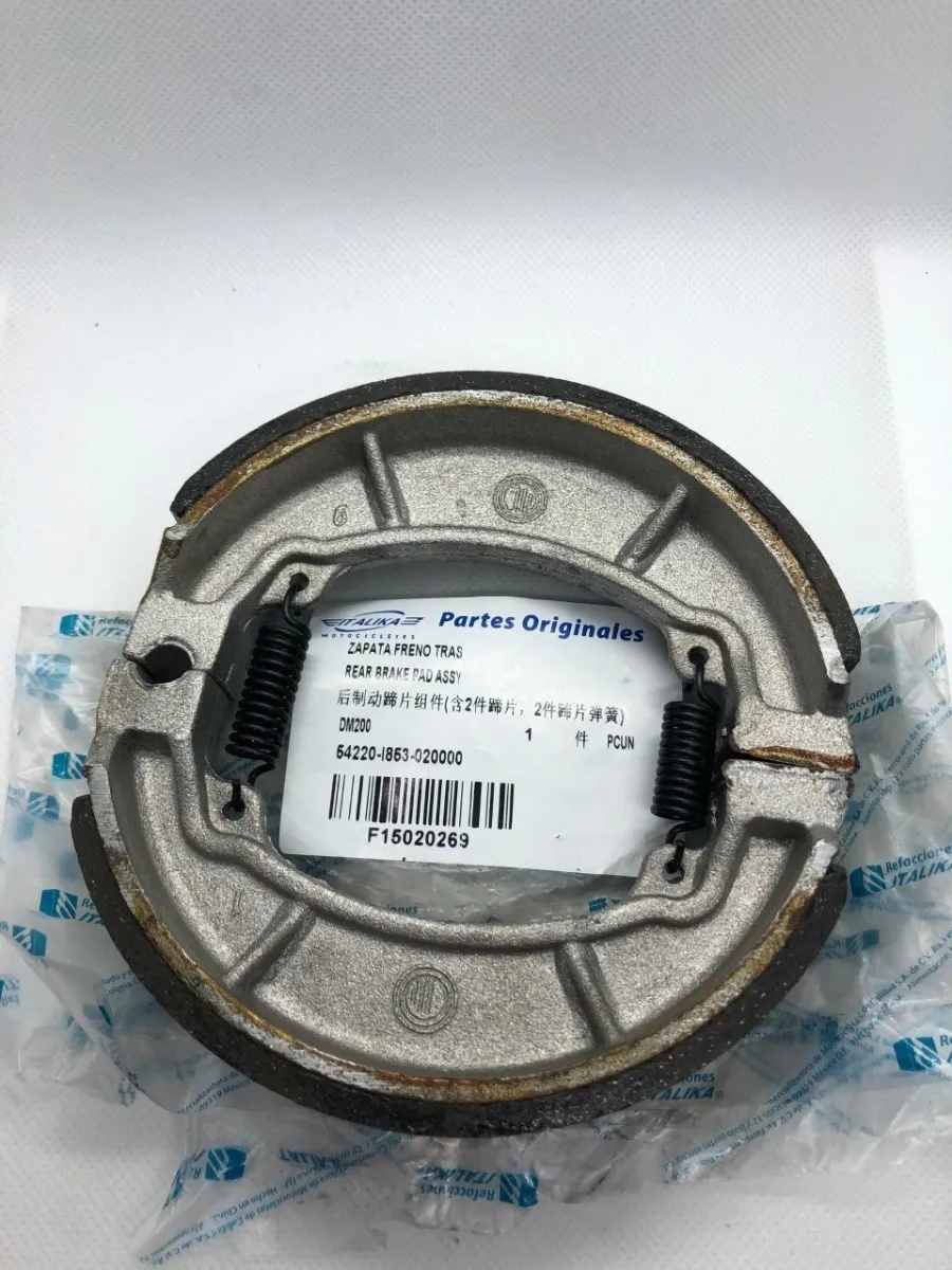 Balatas Traseras Italika Dm250 Dm200 Calidad W Standard Mebuscar México