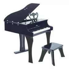 Piano De Madera Hape Happy Grand: Instrumento Musical Negro.