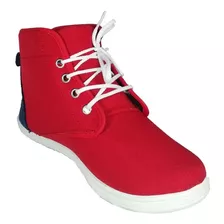 Botas Comodas Tipo Tenis Rojas Brigitte Jga 