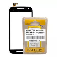 Battria Fc40 Para Moto G3 Geração + Garantia Duração + Touch