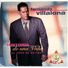 Cd Doble Fernando Villalona (historia De Una Vida) Importa 