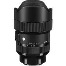 Lente Sigma 14-24mm F/2.8 Dg Dn Art Para Sony E