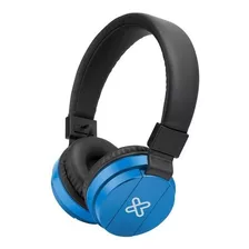 Auricular Bluetooth Plegables Klip Xtreme Fury Bat 9hr Color Azul