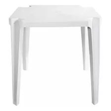 Mesa Monobloco Quadrada De Plástico Solplast