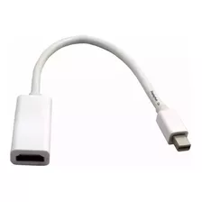 Adaptador Conversor Mini Dp Para Hdmi 15m Branco