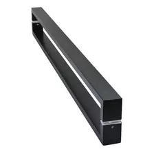 Puxador Retangular 50x20 Em Inox 304 Preto 1220x1200 1,20m