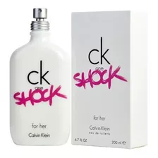 Perfume Ck One Shock Calvin Klein Women 200 Ml Edt Original 