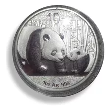 Moneda De Plata Panda De China 2011 - 1 Onza .999 Ag
