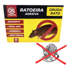 Ratoeira Adesiva Cola Pega Rato Visgo Super Funcionalidade