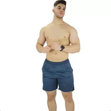 Bermuda Masculino Dry Fit Shorts Calção Com Bolso Academia