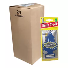 Pack 24 Pinos Aromáticos Little Trees Aroma Auto Nuevo