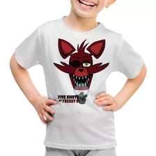 Camiseta Infantil Five Nights At Freddy's Fnaf Foxy