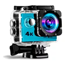 Camara Deportiva Sumergible Con Wifi Video 4k Ultra Hd 16mp