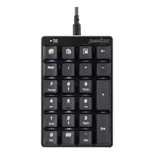 Teclado Numerico Mecanico Para Pc, Retroiluminado | Negro