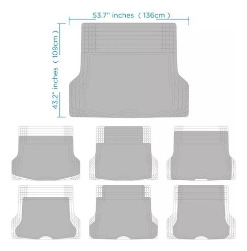 Kit Tapetes 3 Piezas Y Cajuela Pontiac G6 2008 Foto 4