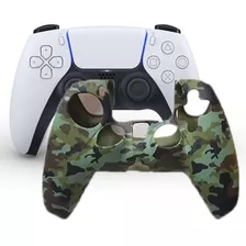 Funda Para Mando Ps5 Dualsense Verde Camuflado