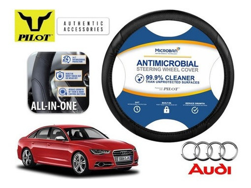 Funda Cubrevolante Negro Antimicrobial Audi A6 3.0l 11 A 15 Foto 3