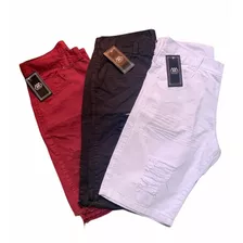 Kit 3 Bermudas Masculinas Top Moda Esstrageira