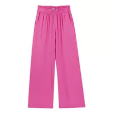 Calca Feminina Flare Rosa.