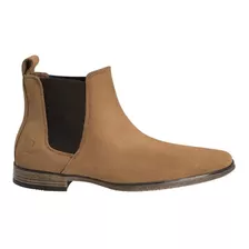 Botines Hombre Vestir Café Pierre Cardin 2117 Punta Redonda