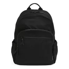 Mochila Campus De Algodón Para Mujer En Color Negro