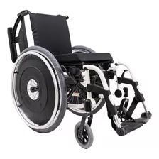 Cadeira De Rodas K3 Alumínio Pés Removíveis 48cm Branco Orto