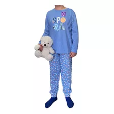 Conjunto Pijama Algodon Niño Juvenil Pantalon Poleron