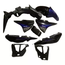 Kit De Plasticos Completo Original Motomel Cg 150 S2 Azul Tu