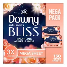 Downy Infusions Bliss Lenço Amaciante Secadora 130 Folhas