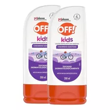 Kit 2 Loção Repelente De Insetos E Dengue Off Kids - 200ml 