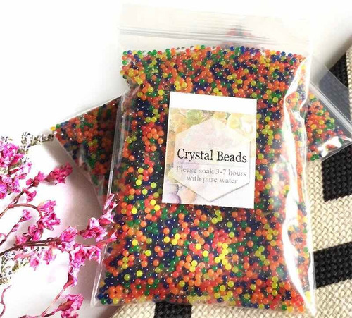 Orbeez Juguete Pelotitas 12.000 Cristal Beads Aqua Bolitas