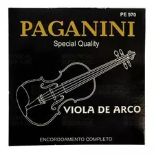Encordoamento Viola De Arco - Paganini Pe970