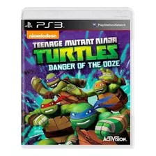 Jogo Ps3 Teenage Mutant Ninja Turtles Danger Of The Ooze