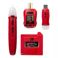 Gardner Bender Kit De Prueba Elctrica Gk-5, Color Rojo