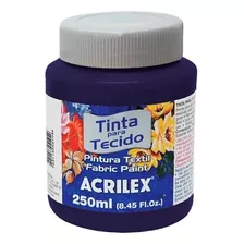 Tinta Para Tecido 250ml Azul Marinho Acrilex 544